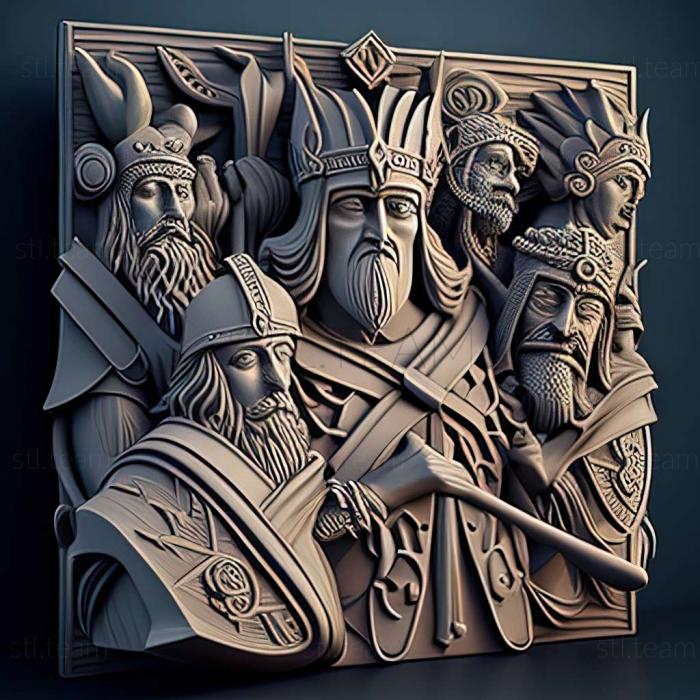 3D model Kohan II Kings of War game (STL)